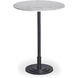 Tori 42 X 30 inch White Outdoor Bar Table